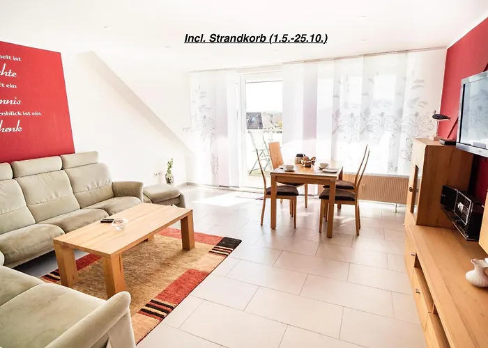 Ferienwohnung Duhner Ausblick mit Balkon Cuxhaven